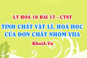 Halogen gồm những nguyên tố nào? Tính chất hoá học, tính chất vật lí của Halogen và ứng dụng của Halogen - Hoá 10 bài 17